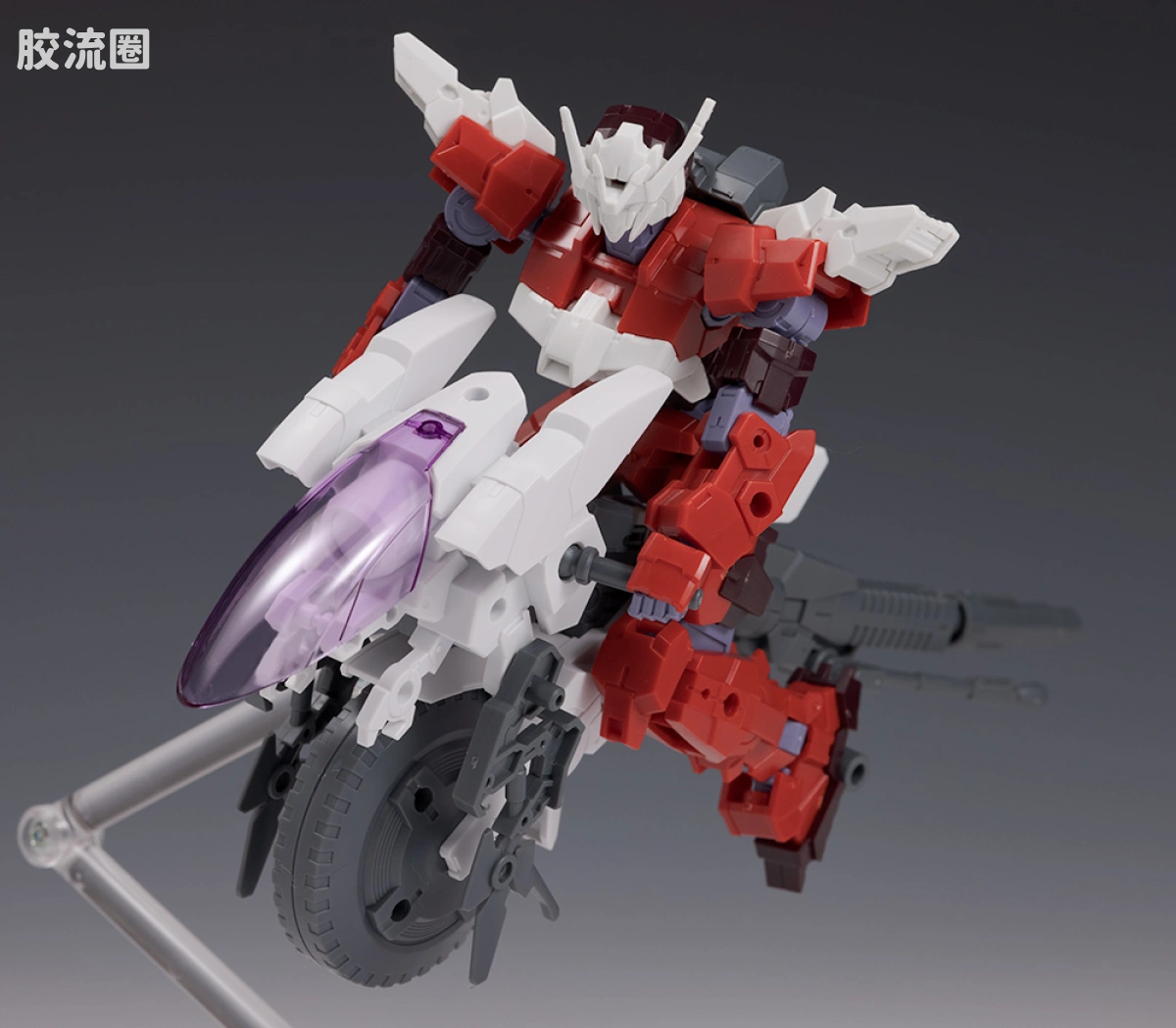 30MM 1/144 Extended Armament Vehicle EV-09 Exa Vehicle(加农机车ver.) - 图片